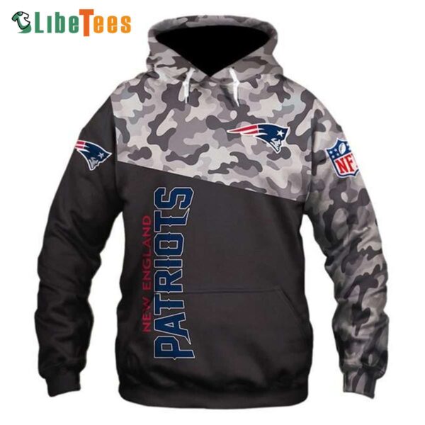 Military Pattern New England Patriots Hoodie Patriots Gift custom shirt