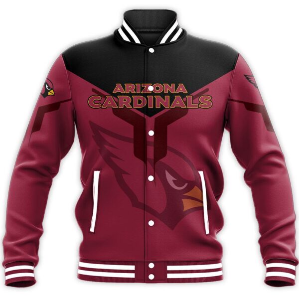 NFL Arizona Cardinals Baseball Jacket Drinking style