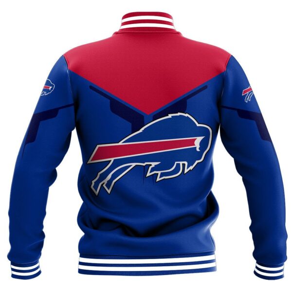 NFL Buffalo Bills Baseball Jacket Drinking style for fan 1