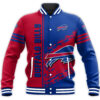 NFL Buffalo Bills Baseball Jacket Quarter Style for fan