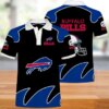NFL Buffalo Bills Polo T Shirt 3D custom for fan v1