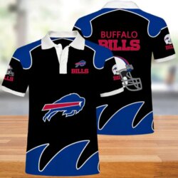 NFL Buffalo Bills Polo T-Shirt 3D custom for fan v1