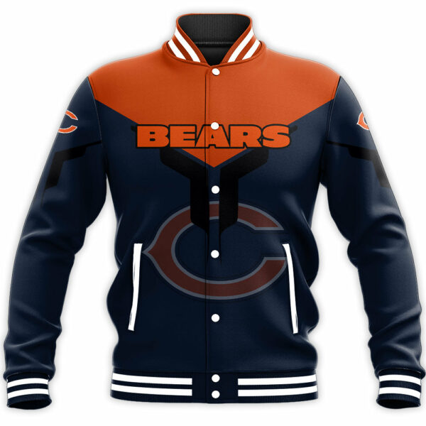 NFL Chicago Bears Baseball Jacket Drinking style