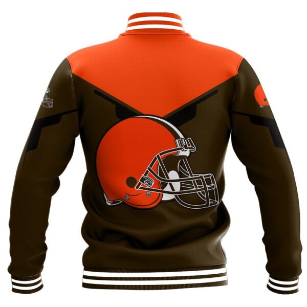 NFL Cleveland Browns Baseball Jacket Drinking style 1