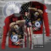 NFL Dallas Cowboys Custom Name One Nation Under God All Over Print Thicken Sweater