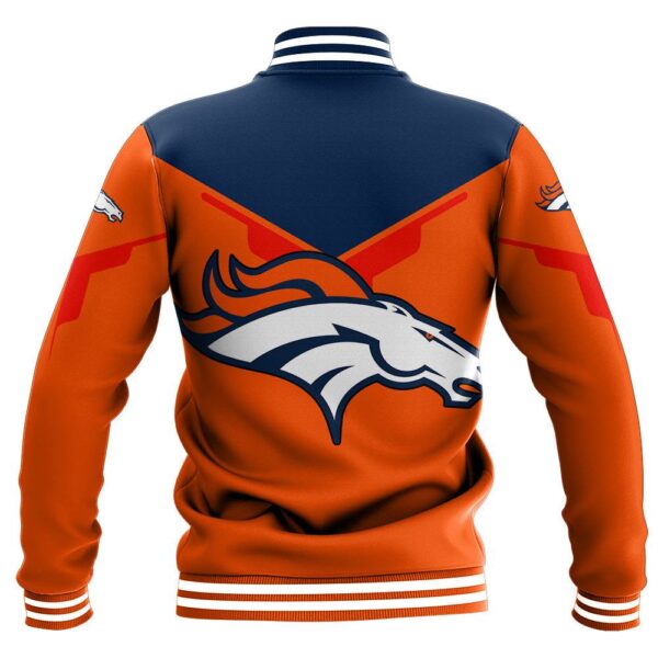 NFL Denver Broncos Baseball Jacket Drinking style 1