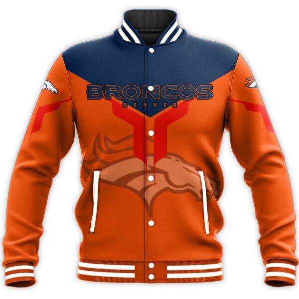 NFL Denver Broncos Baseball Jacket Drinking style