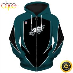 N.F.L Eagles & NFL Eagles Logo 3D Hoodie All Over Print Shirt
