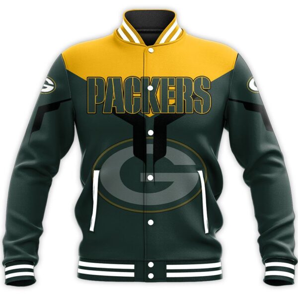 NFL Green Bay Packers Baseball Jacket Drinking style