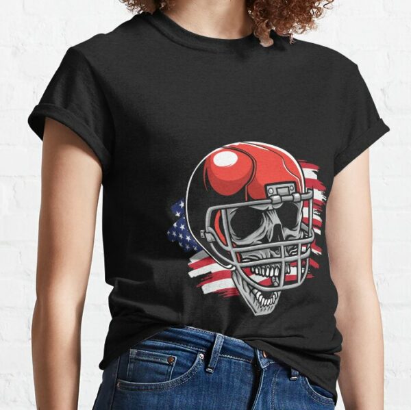 NFL Halloween Shirts American Football On Halloween Classic T Shirt 3112