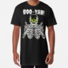 NFL Halloween Shirts BOO YAH SCARED YALL HALLOWEEN DESIGN BY SAGFABULOUS Long T Shirt26
