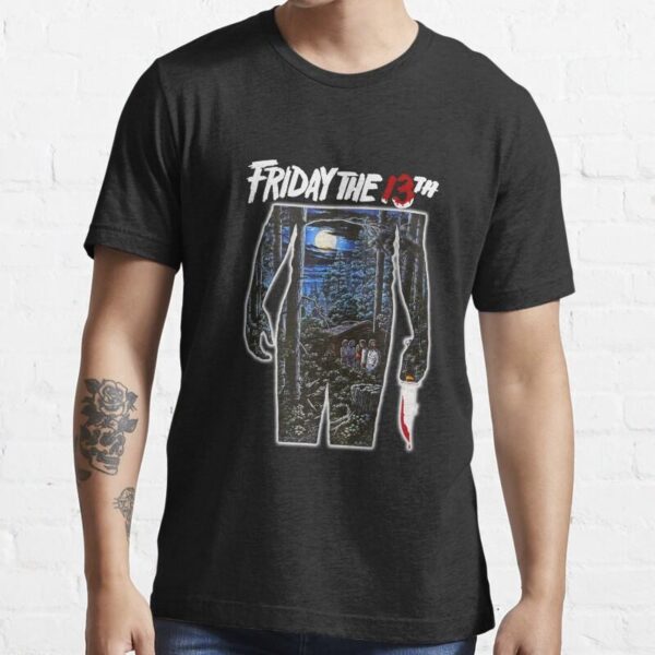 NFL Halloween Shirts Friday The 13th Movie Essential T Shirt13