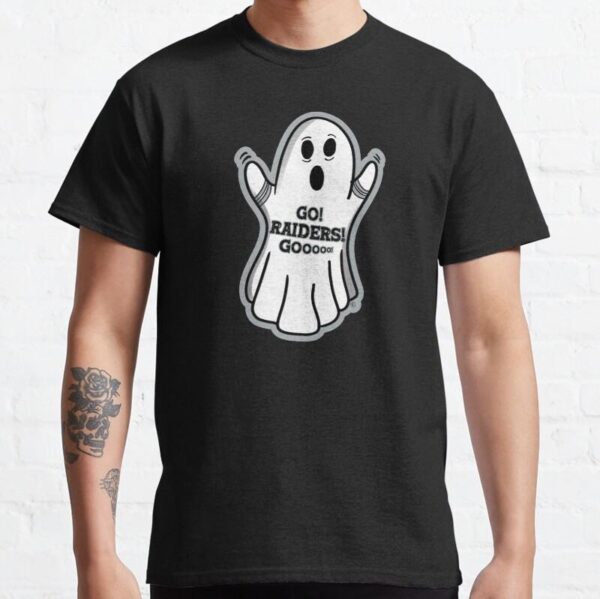 NFL Halloween Shirts Ghost Las Vegas Raiders Classic T Shirt41