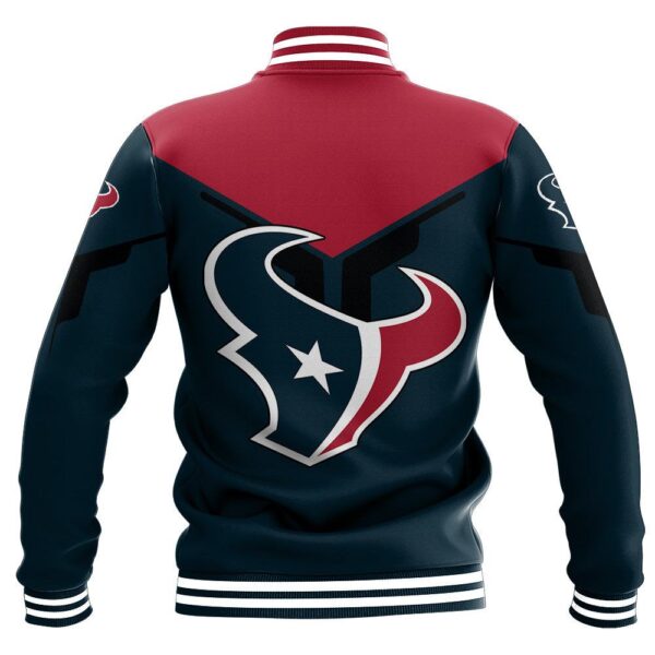 NFL Houston Texans Baseball Jacket Drinking style 1