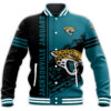 NFL Jacksonville Jaguars Baseball Jacket Quarter Style
