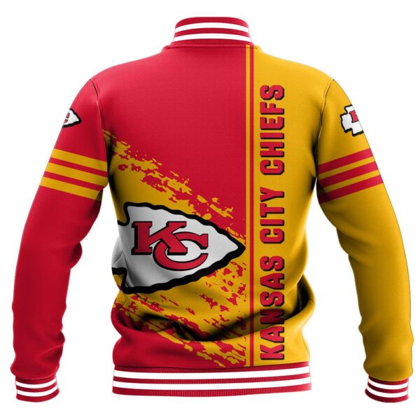 NFL Kansas City Chiefs Baseball Jacket Quarter Style