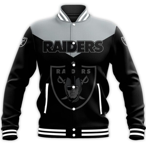 NFL Las Vegas Raiders Baseball Jacket Drinking style