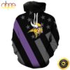 NFL Minnesota Vikings Patriotic 3D Hoodie All Over Print Shirts NFL Minnesota Vikings Patriotic 3D Hoodie All Over Print Shirts