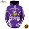 NFL Minnesota Vikings Pullover & Vikings Logo 3D Hoodie All Over Print Shirts NFL Minnesota Vikings Pullover Vikings Logo 3D Hoodie All Over Print Shirts