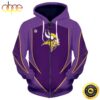 NFL Minnesota Vikings Team & Vikings Logo 3D Hoodie All Over Print Shirts NFL Minnesota Vikings Team Vikings Logo 3D Hoodie All Over Print Shirts