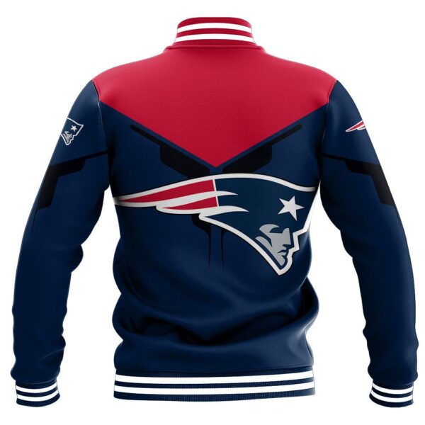 NFL New England Patriots Baseball Jacket Drinking style 1