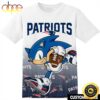 NFL New England Patriots Sonic the Hedgehog Tshirt Adult And Kid Tshirt