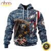 NFL Philadelphia Eagles Honor Us Navy Veterans 3D Hoodie NFL Philadelphia Eagles Honor Us Navy Veterans 3D Hoodie