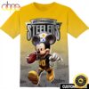 NFL Pittsburgh Steelers Mickey Football Player Tshirt Adult And Kid Tshirt