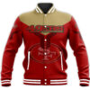 NFL San Francisco 49ers Baseball Jacket Drinking style