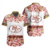 NFL San Francisco 49ers Hawaiian Shirt Beach Vacation Gift NFL Hawaiian Shirt