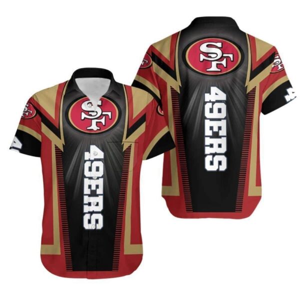 NFL San Francisco 49ers Hawaiian Shirt Best Gift For Football Lovers NFL Hawaiian Shirt