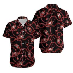 NFL San Francisco 49ers Hawaiian Shirt Football Gift For Dad From Son, NFL Hawaiian Shirt