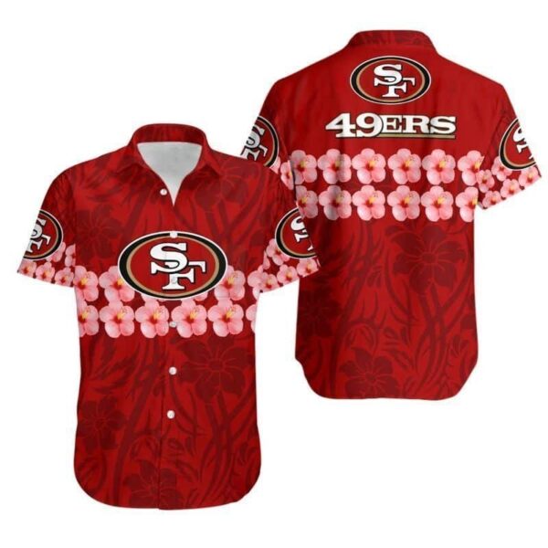NFL San Francisco 49ers Hawaiian Shirt For Beach Lovers NFL Hawaiian Shirt