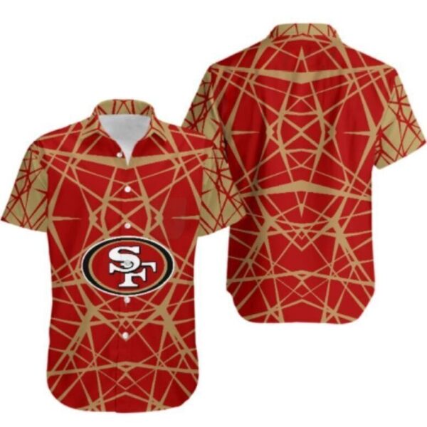 NFL San Francisco 49ers Hawaiian Shirt For Football Fans NFL Hawaiian Shirt