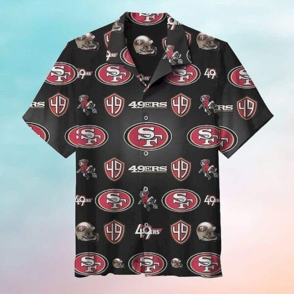 NFL San Francisco 49ers Hawaiian Shirt Gift For Football Players NFL Hawaiian Shirt