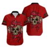 NFL San Francisco 49ers Hawaiian Shirt Snake And Skull NFL Hawaiian Shirt