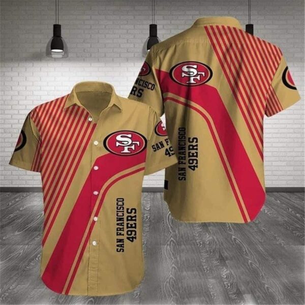 NFL San Francisco 49ers Hawaiian Shirt Trendy Summer Gift NFL Hawaiian Shirt