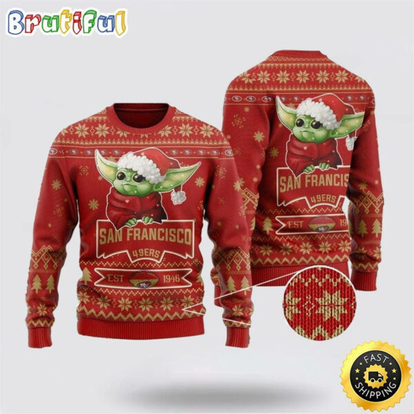 NFL San Francisco 49ers Ugly Christmas Sweater custom for fan