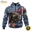 NFL Tampa Bay Buccaneers Honor Us Navy Veterans 3D Hoodie