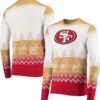 NFL Ugly Sweater christmas Knit Pullover San Francisco 49ers custom