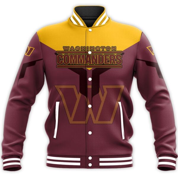 NFL-Washington-Commanders-Baseball-Jacket-Drinking-style-for-fan-1