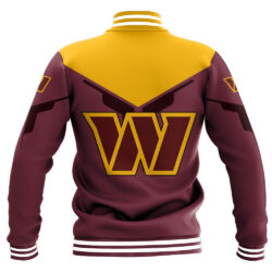NFL Washington Commanders Baseball Jacket Drinking style for fan NFL-Washington-Commanders-Baseball-Jacket-Drinking-style-for-fan-1