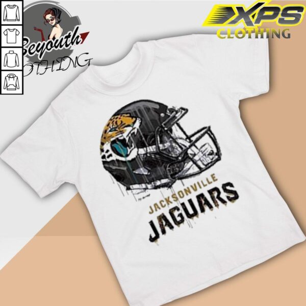 NFL jacksonville jaguars drip helmet 20 shirt