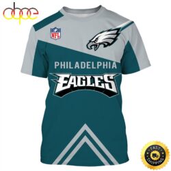 N.F.L.Philadelphia Eagles & NFL Eagles Logo 3D T-shirt All Over Print Shirt