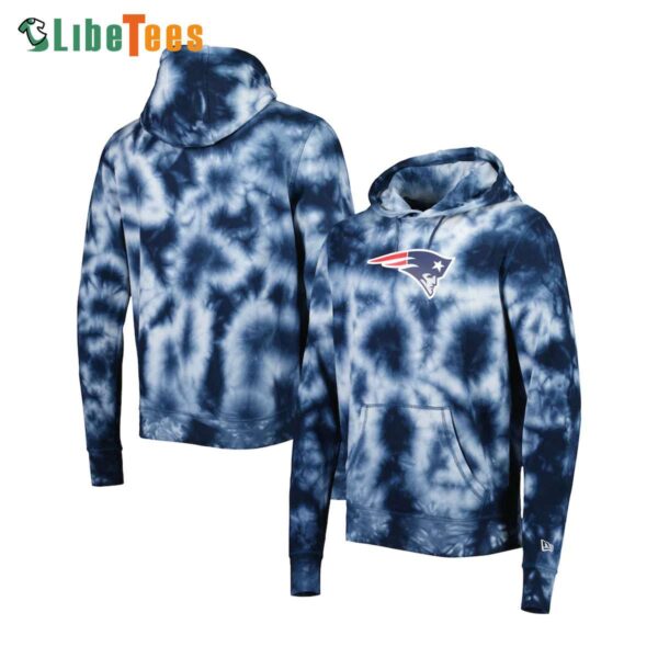 Navy Tie Dye New England Patriots Hoodie Patriots Gift custom shirt