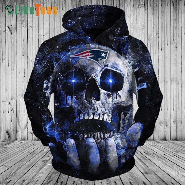 Neon Skull New England Patriots Hoodie Patriots Gift custom shirt