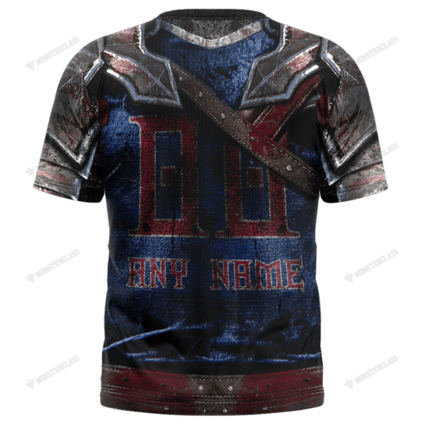 New Buffalo Bills nfl Warrior customized 3D t shirt custom name