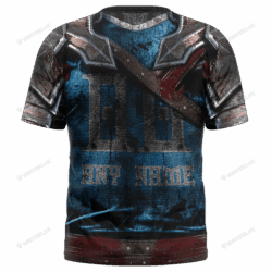 New Carolina Panthers nfl Warrior customized 3D t shirt custom name