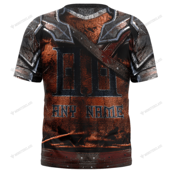 New Denver Broncos nfl Warrior customized 3D t shirt 1