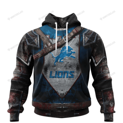 [New] Detroit Lions nfl Warrior customized 3D custom name